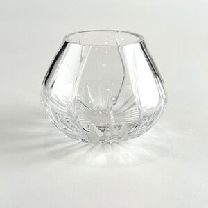 Mikasa Crystal Flame d' Amour 3" votive candle holder